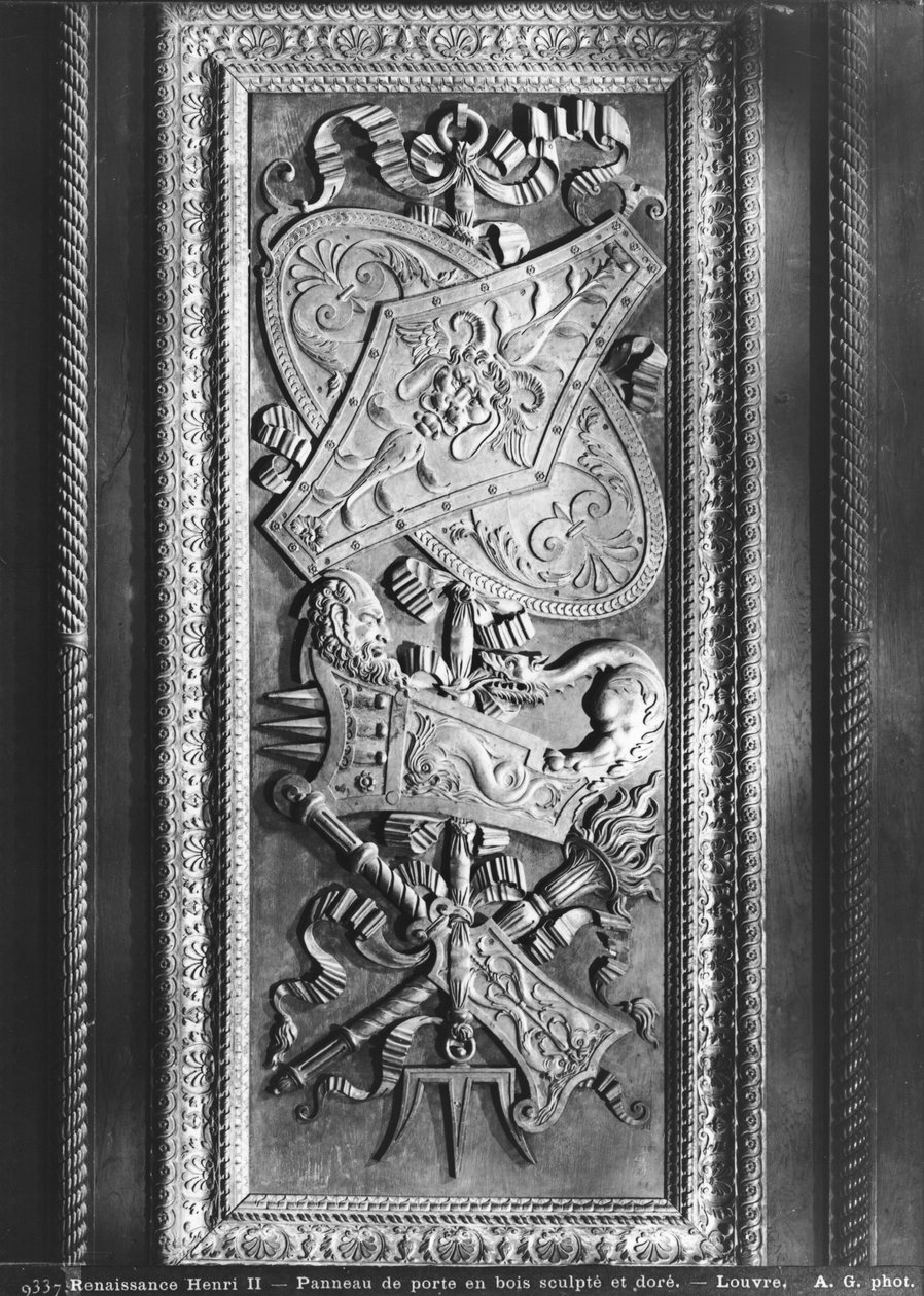 Door Panel, Henri II Style, c.1556 by French School