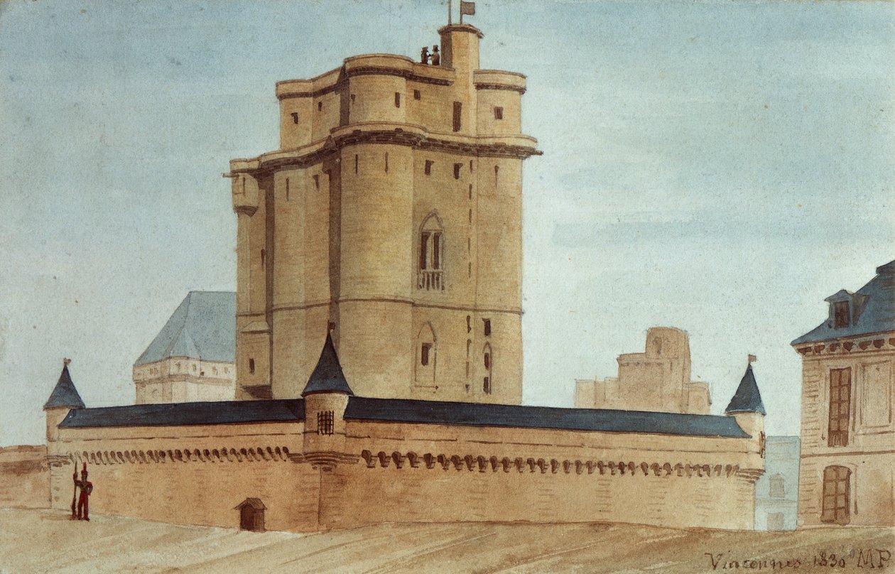 Dungeon of the Castle of Vincennes by French School