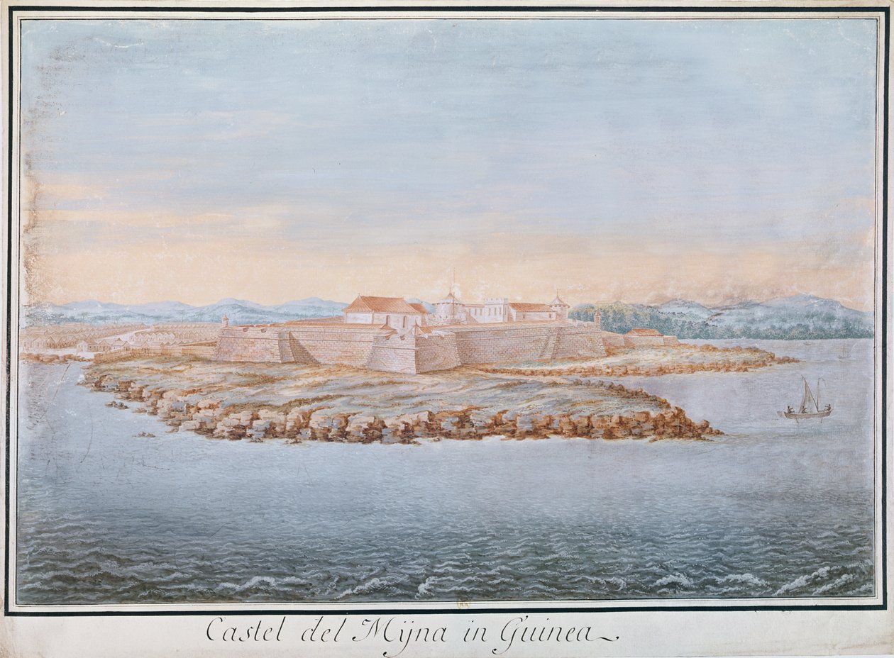 Elmina Castle, Guinea by French School