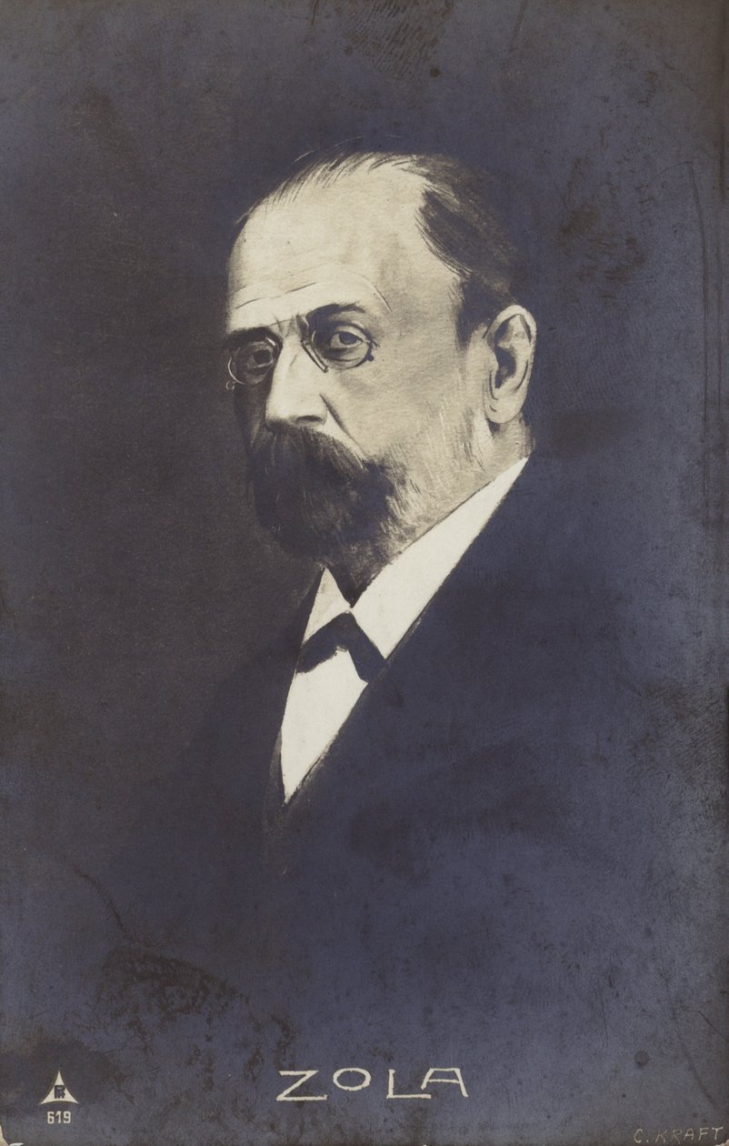 Emile Zola, French Novelist, Journalist and Playwright by French School