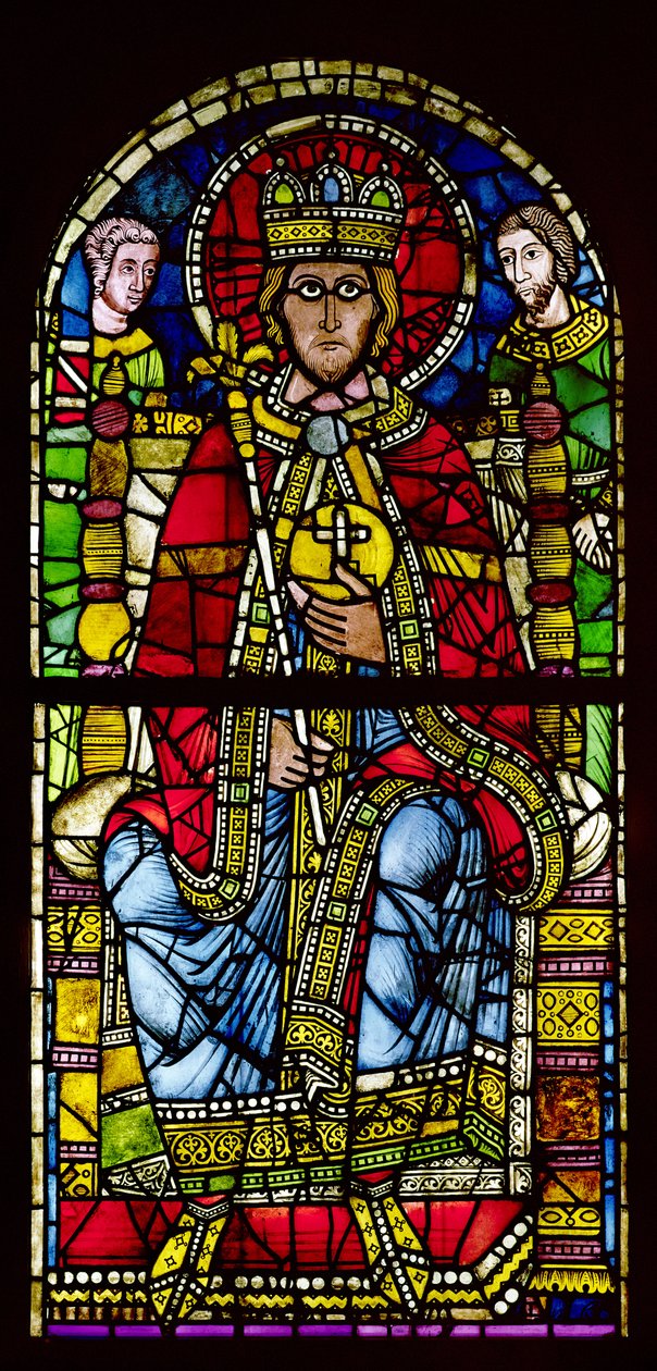 Emperor Charlemagne by French School