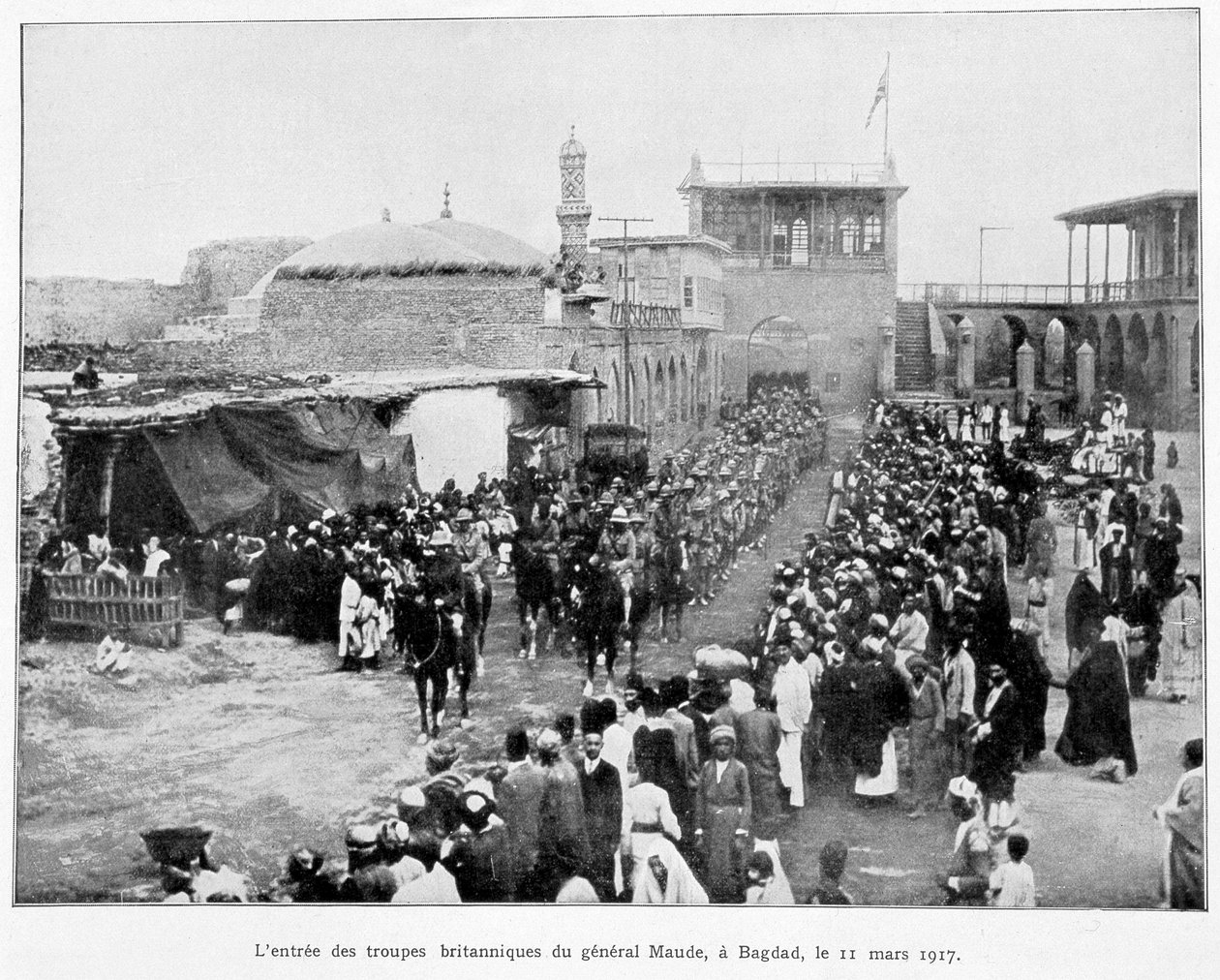 Entry of the English into Baghdad 11/3/1917 (General Stanley Maude), 