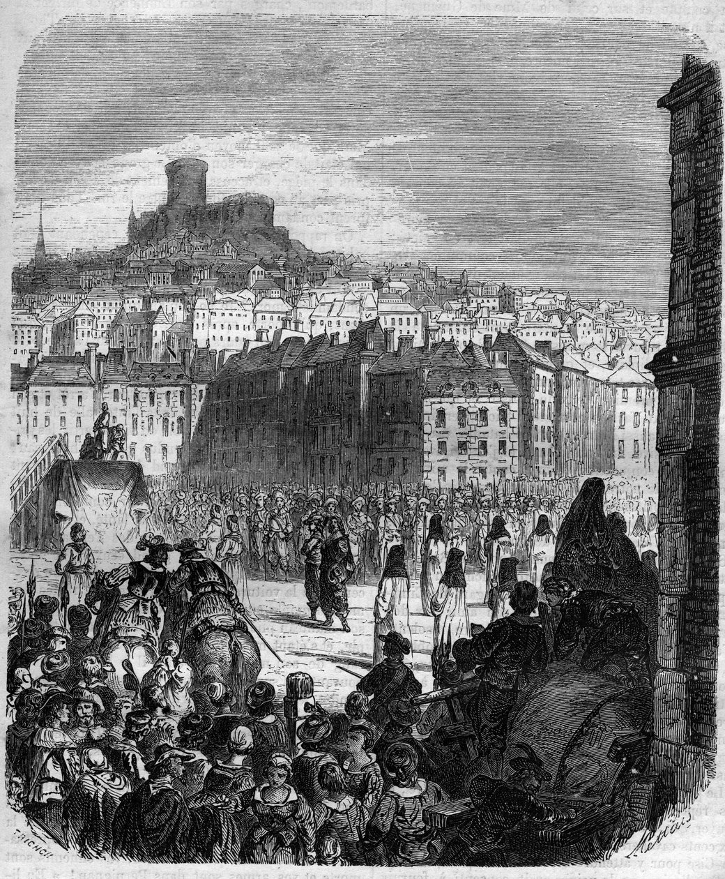 Execution of Henri Coiffier de Ruze d
