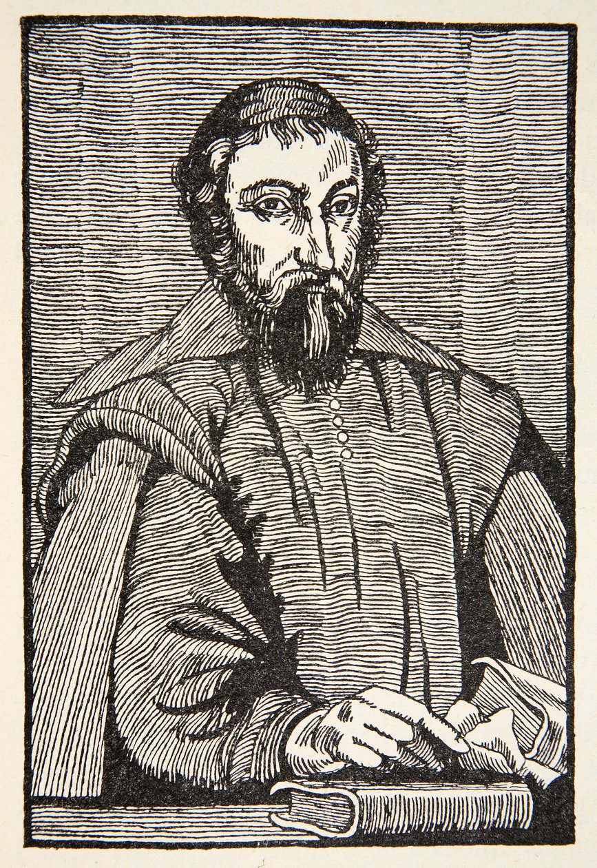 Fabri de Peiresc, Copy by Boris Mestchersky, Illustration from Histoire de la Nation Francaise, Sciences, Volumes I & II, by Gabriel Hanotaux, 1924 by French School