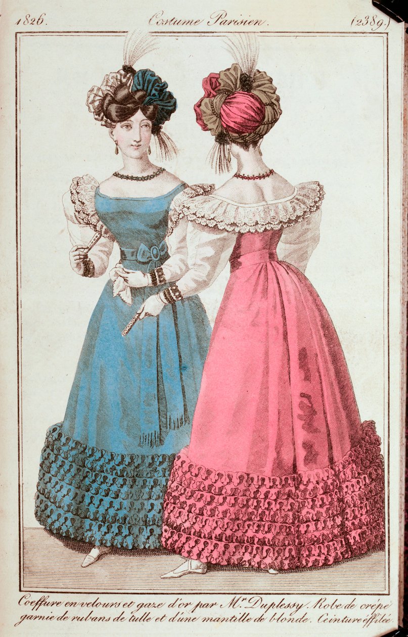 Fashion, France by French School
