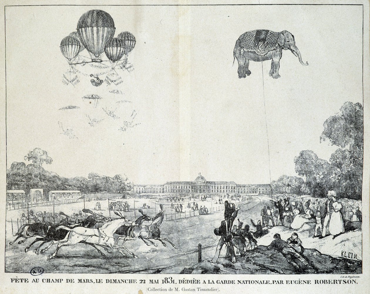 Feast of the National Guard at the Champ de Mars, May 22 by French School