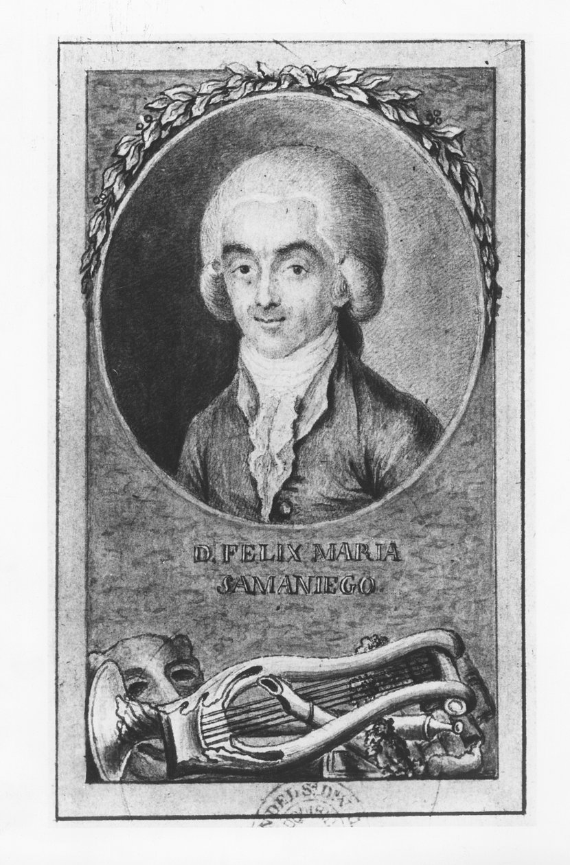 Felix Maria de Samaniego (lithograph) by French School
