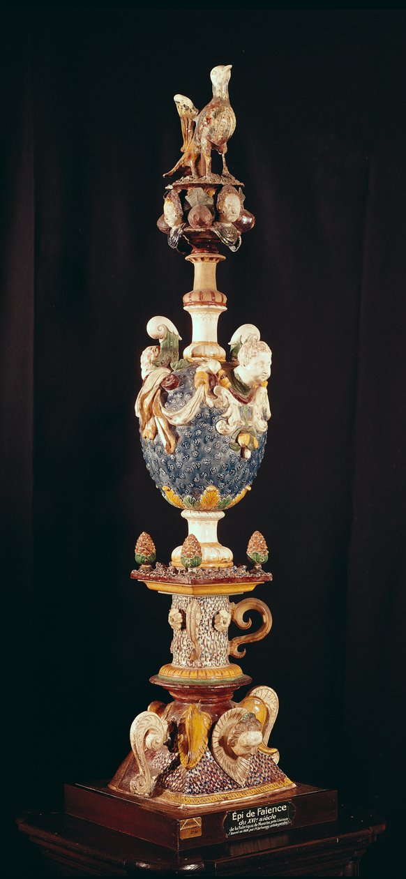 Finial, made in Manerbe near Lisieux by French School
