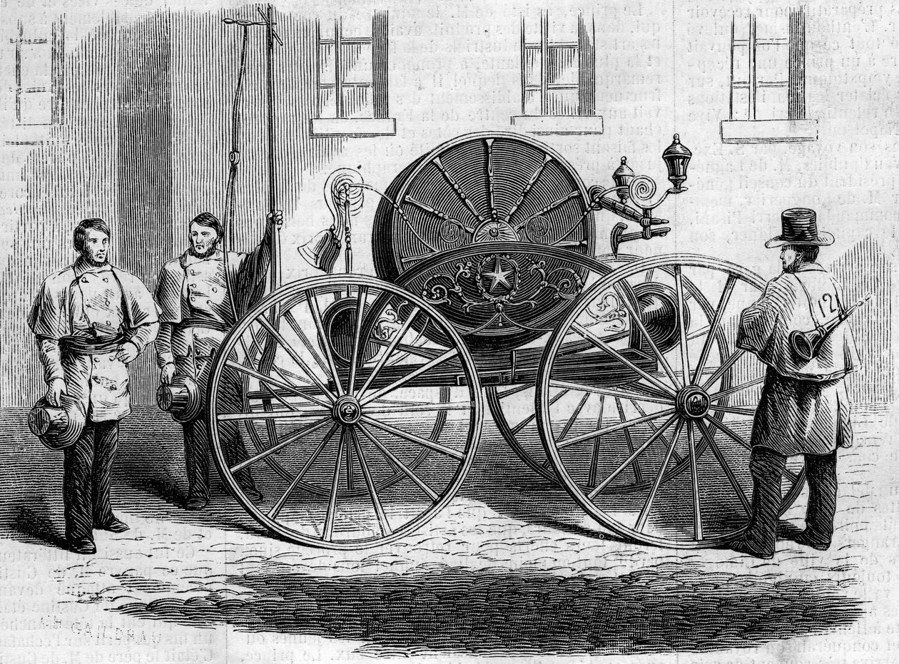 Fire Pumps of New York, United States by French School