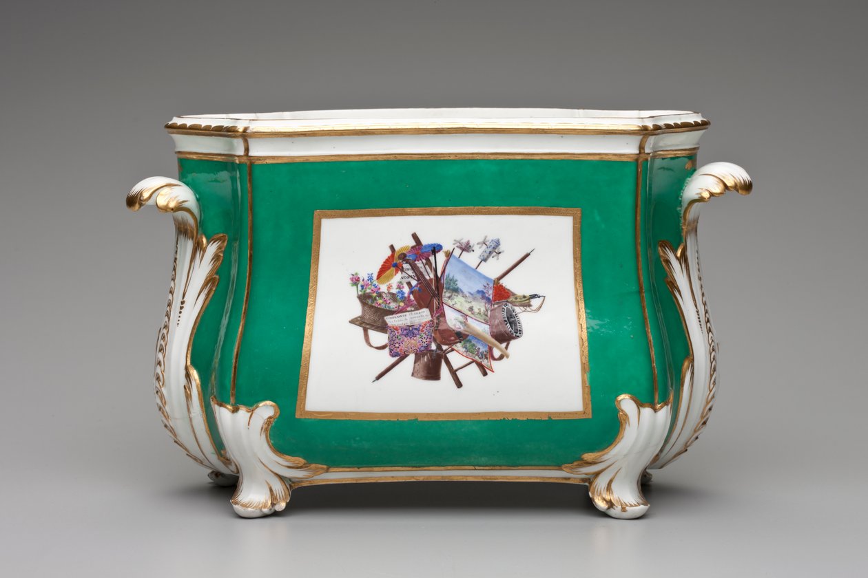 Flower Vase, Sevres Porcelain Manufactory by French School