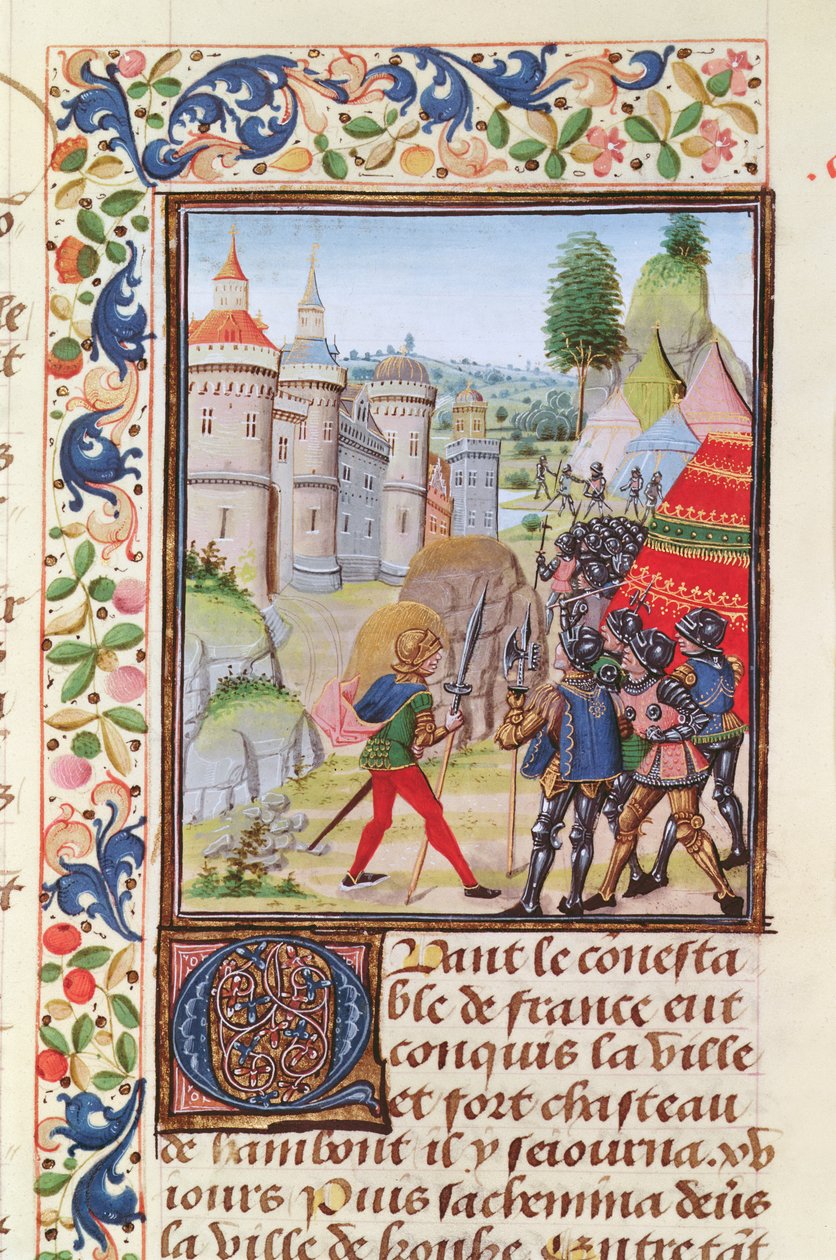The Siege of Brest in 1373, from Froissart