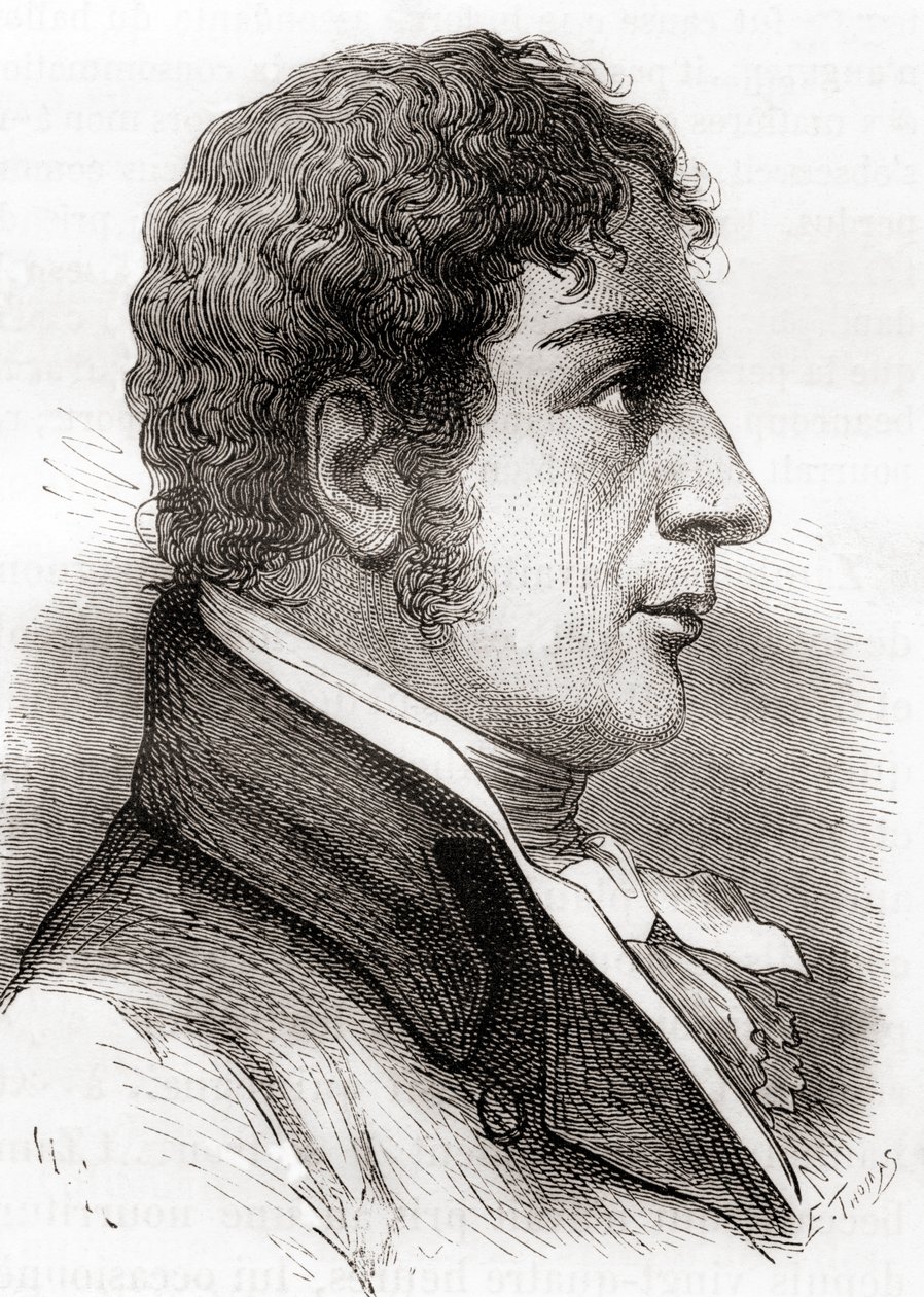Francesco Zambeccari, from Les Merveilles de la Science, c.1870 by French School