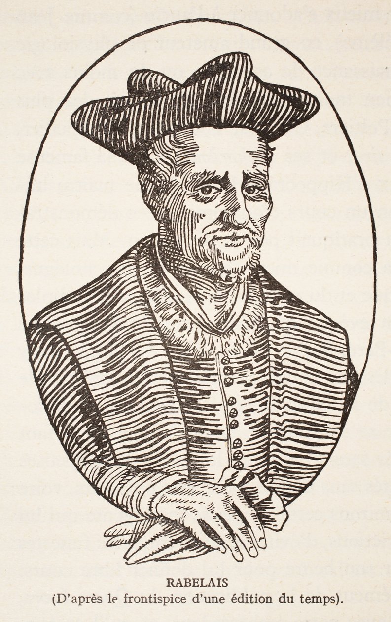 Francois Rabelais by French School
