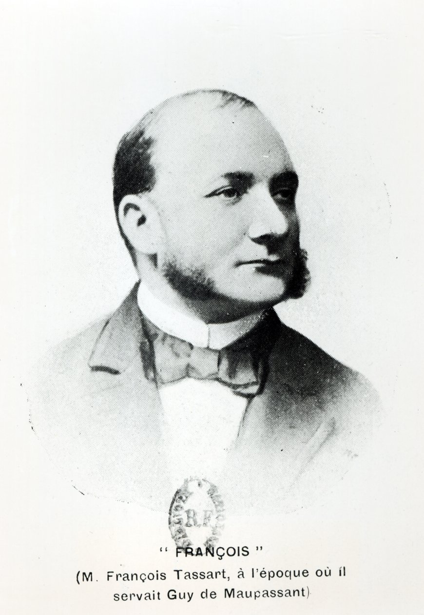 Francois Tassart, Valet to Guy de Maupassant, from La Fin de Maupassant by Georges Normandy, published in 1927, Paris by French School
