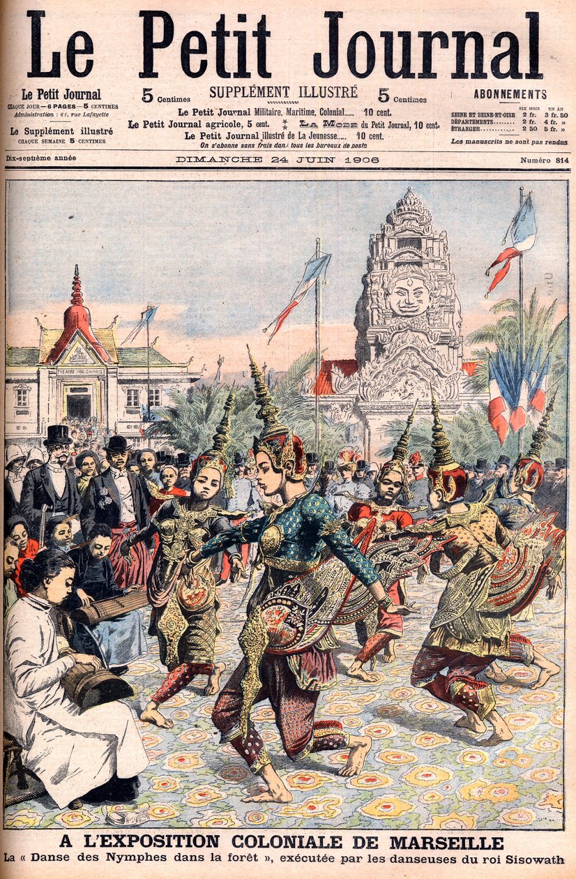 French Colonial Exposition in Marseilles - Illustration for Le Petit Journal, 24 June 1906 by French School