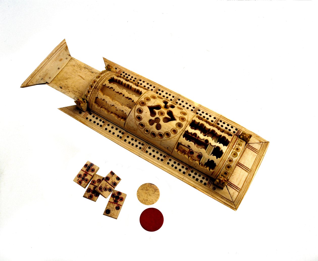 French Art: Domino Box by French School