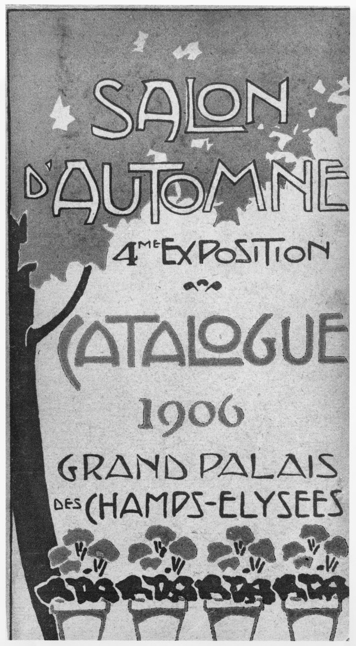 Front cover illustration of the catalogue for the 4th Salon d