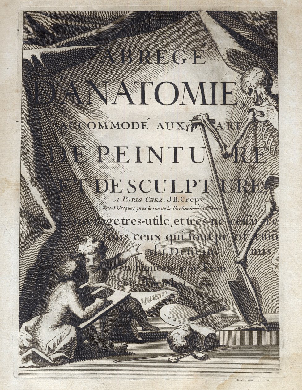 Abstract Anatomy, accommodated to the arts of painting and sculpture