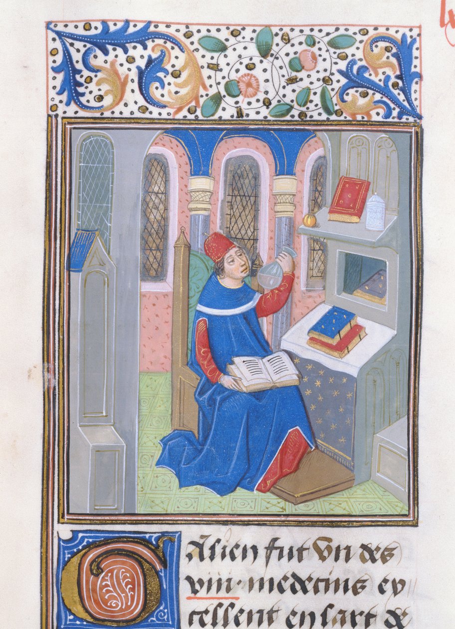 Galen, from Histoire des Philosophes by French School