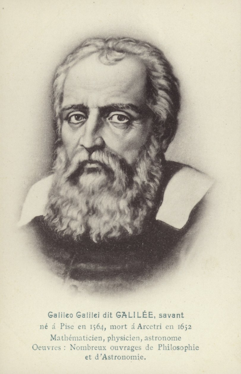 Galileo Galilei (1564-1642) by French School