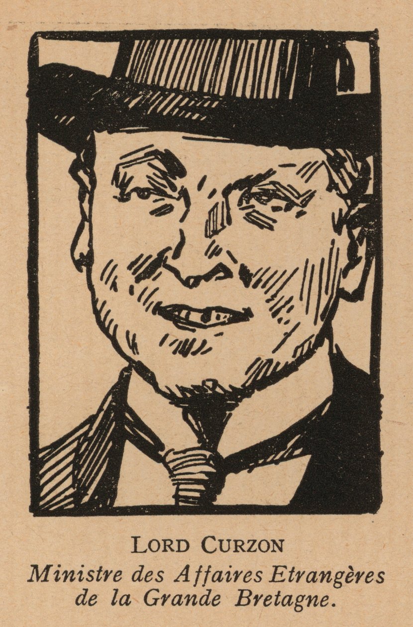 George Curzon by French School