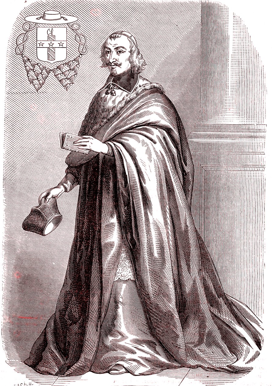 Giulio Raimondo Mazzarino by French School