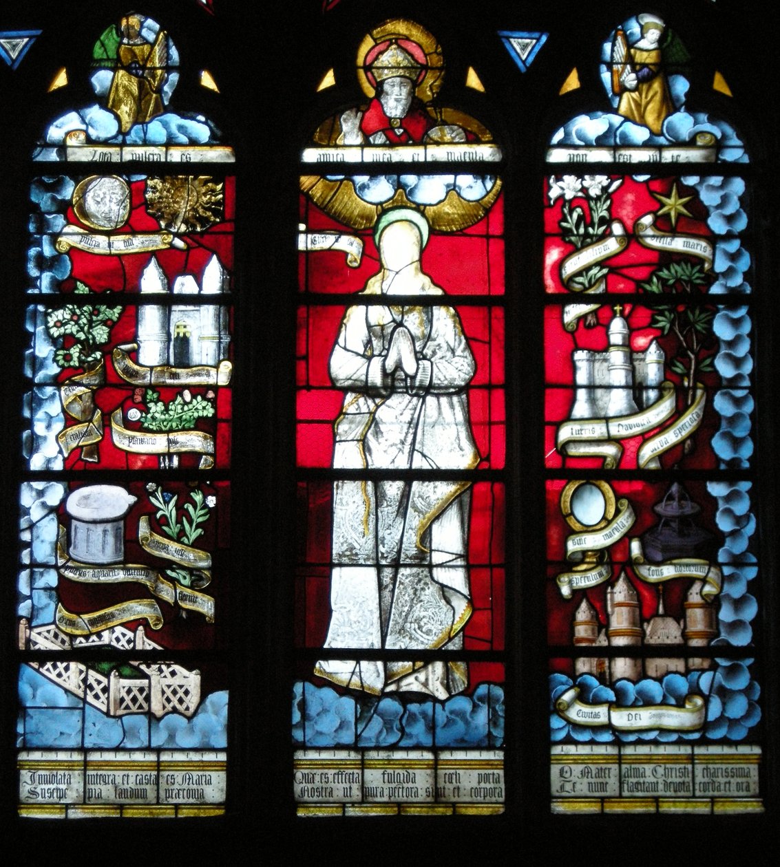 God and the Virgin by French School