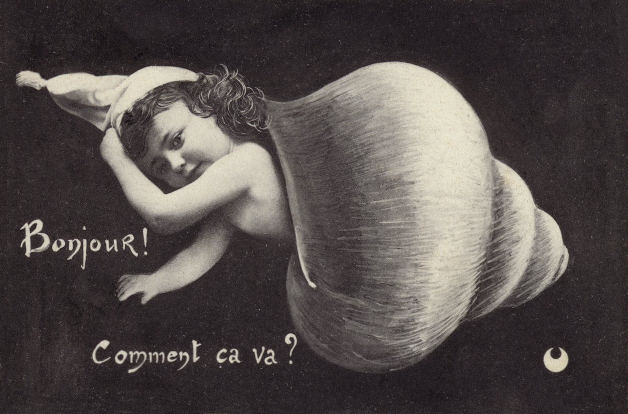 Greetings Card by French School