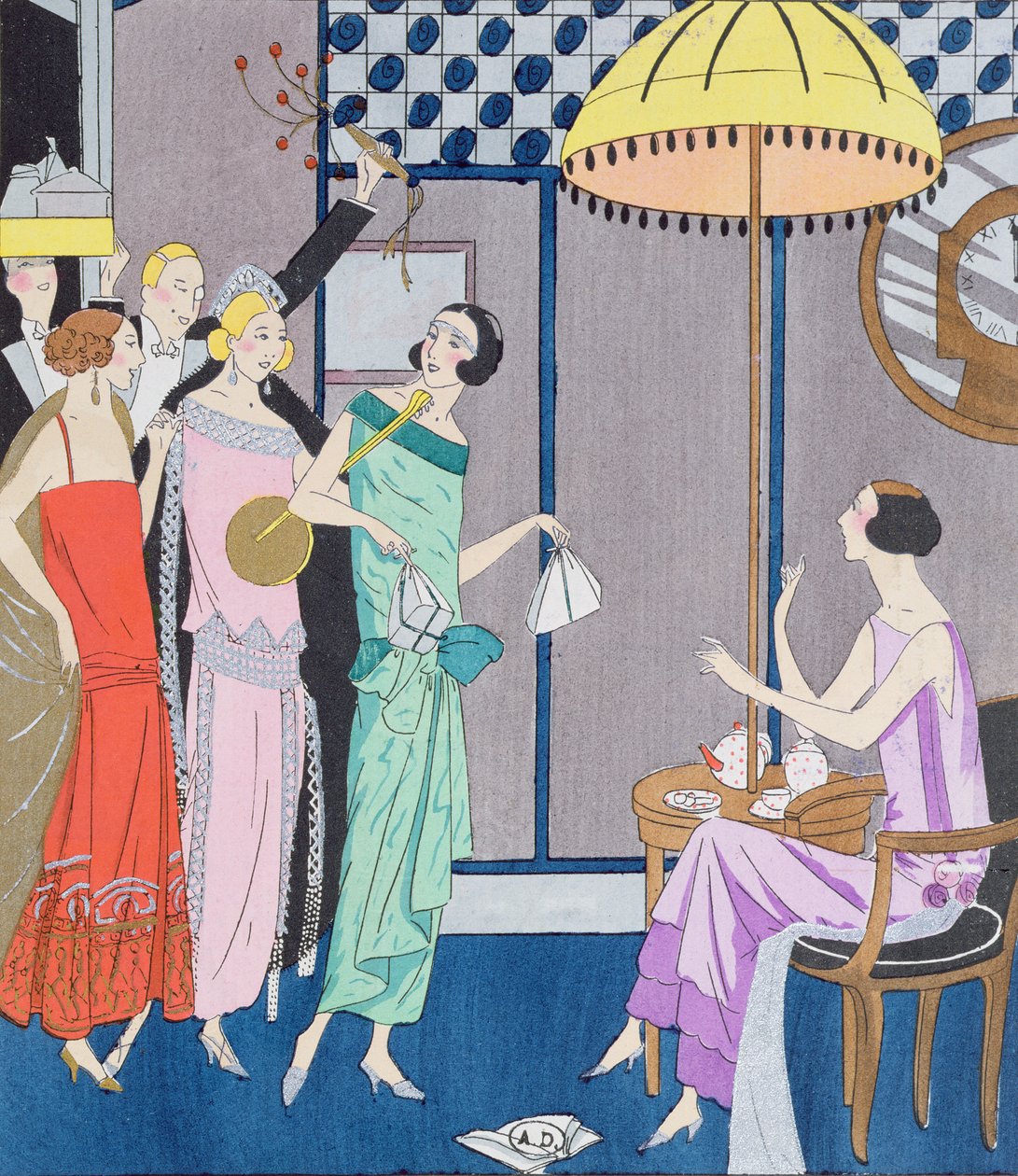 Guests Arriving for New Year
