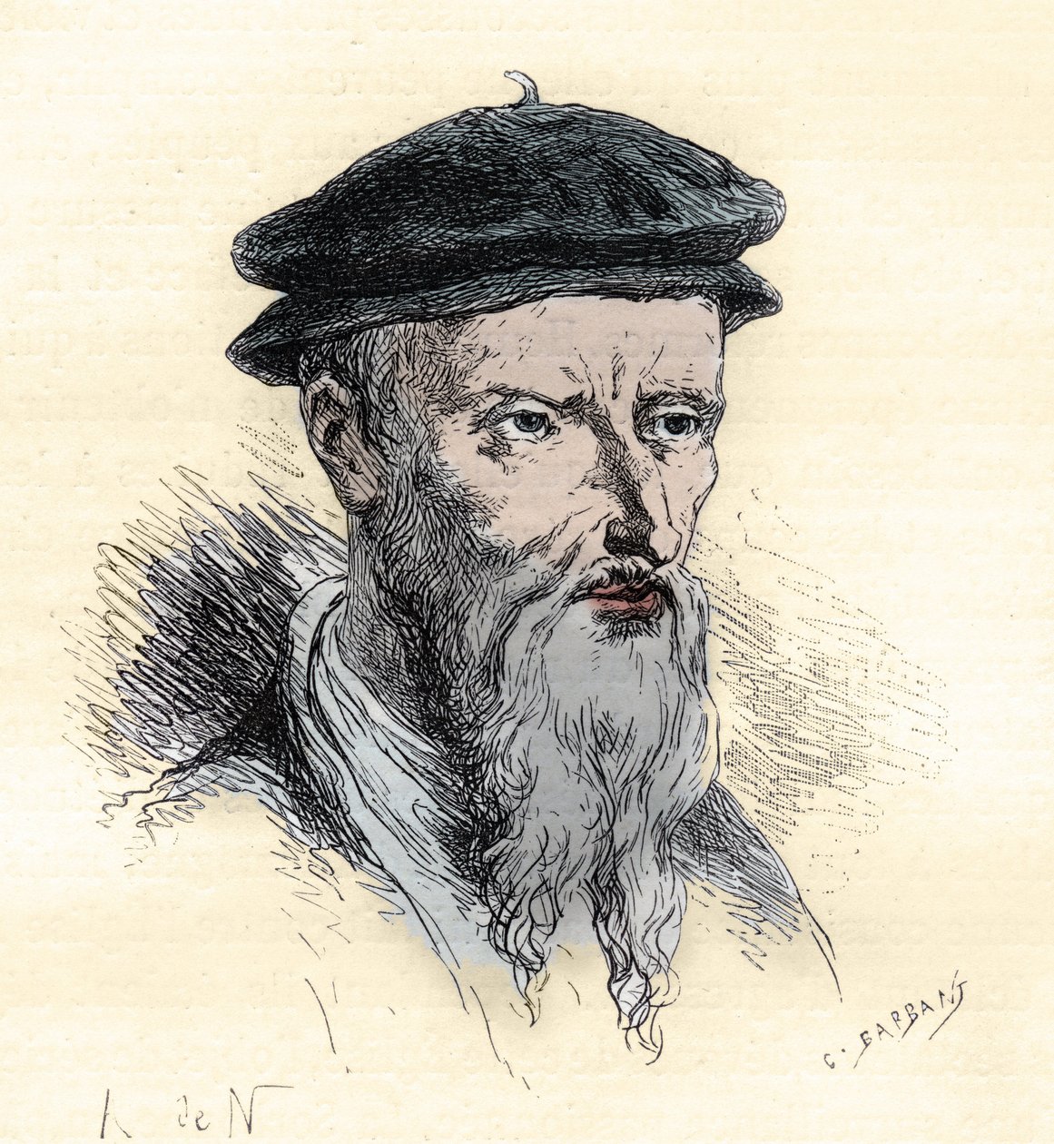 William Farel - engraving from L