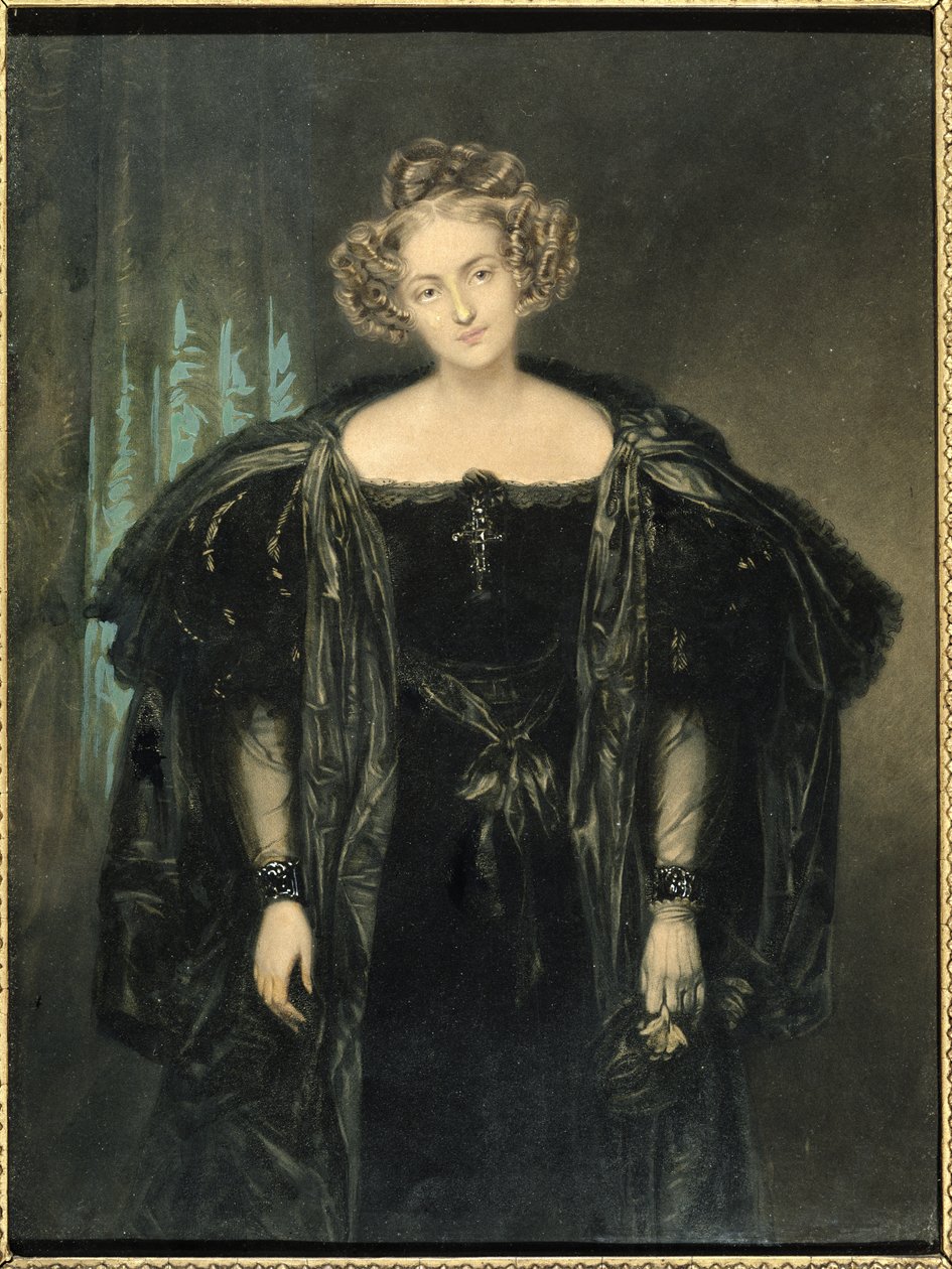 Henriette Sonntag (1803-54) in the Role of Donna Anna from the Opera Don Giovanni by Mozart by French School