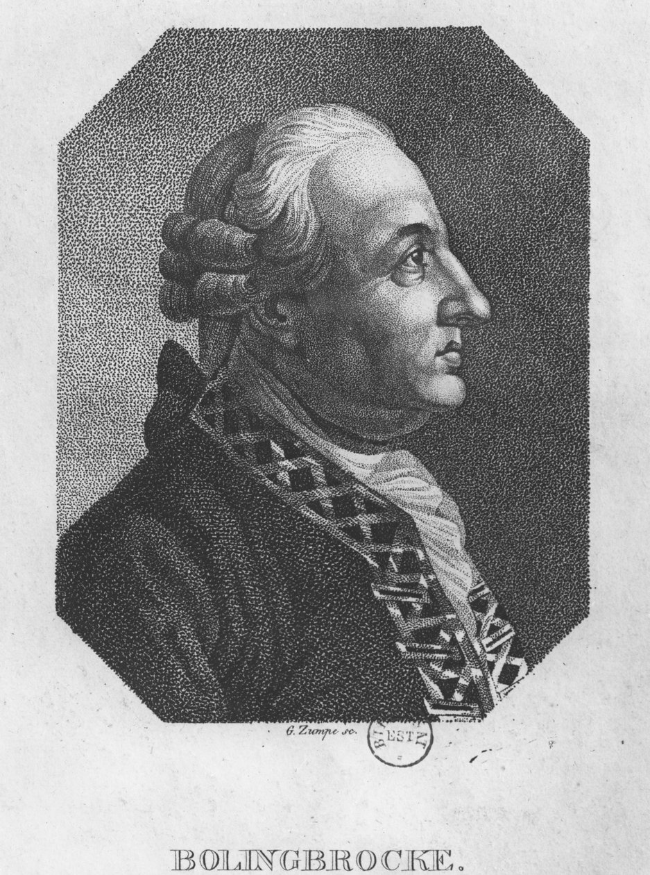 Henry St John, Lord Bolingbroke (engraving) by French School