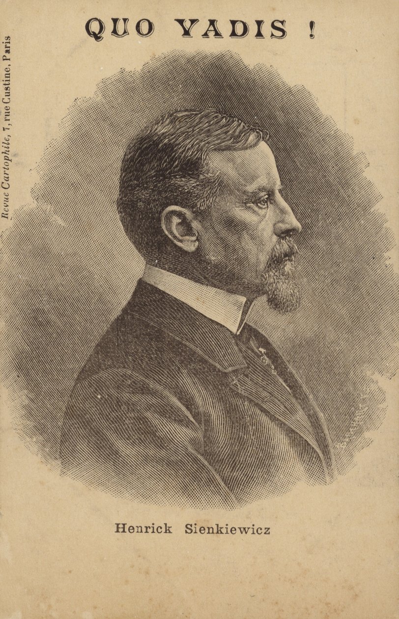 Henryk Sienkiewicz, Polish Journalist and Novelist by French School
