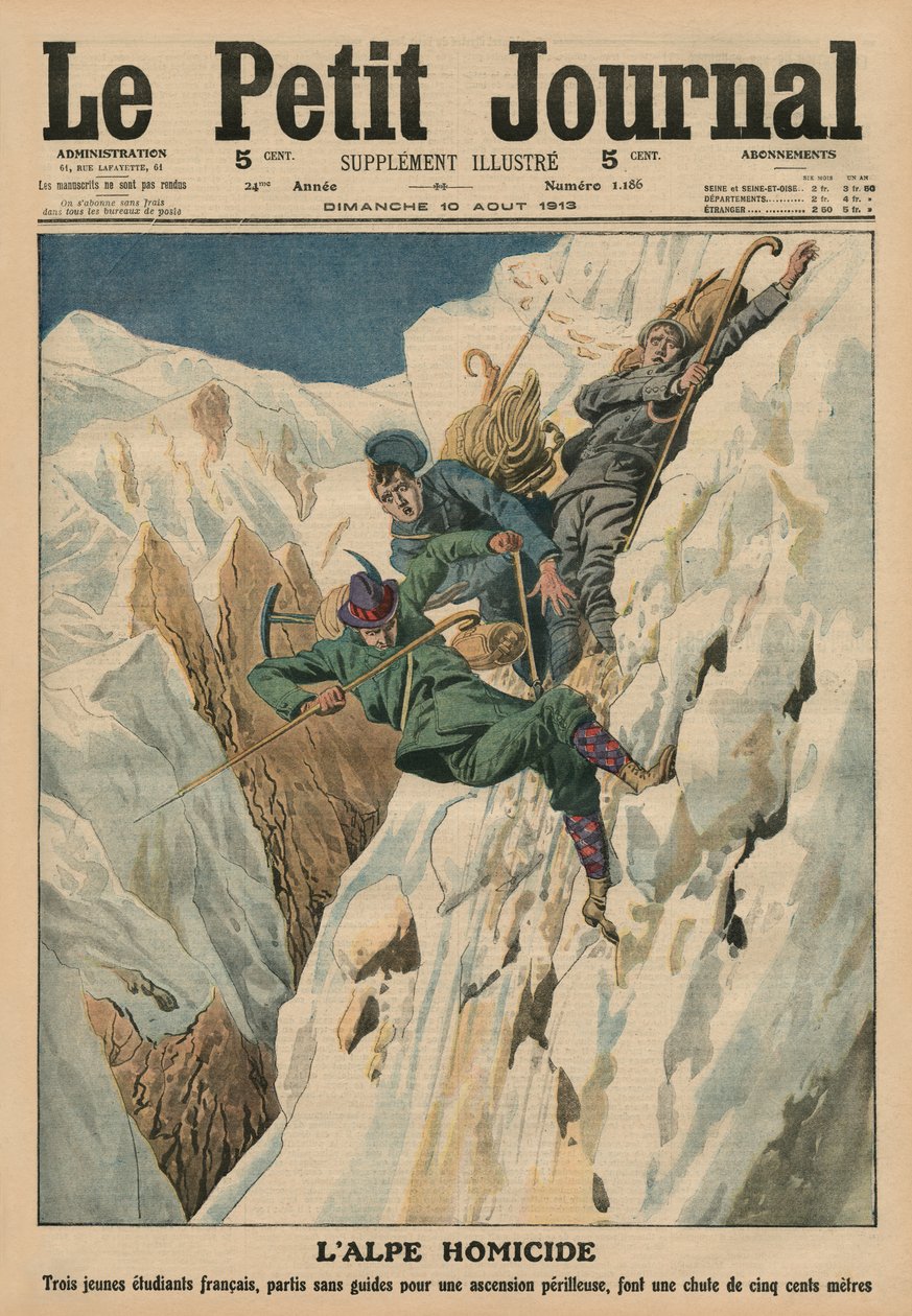 Homicidal Alp, front cover illustration from 