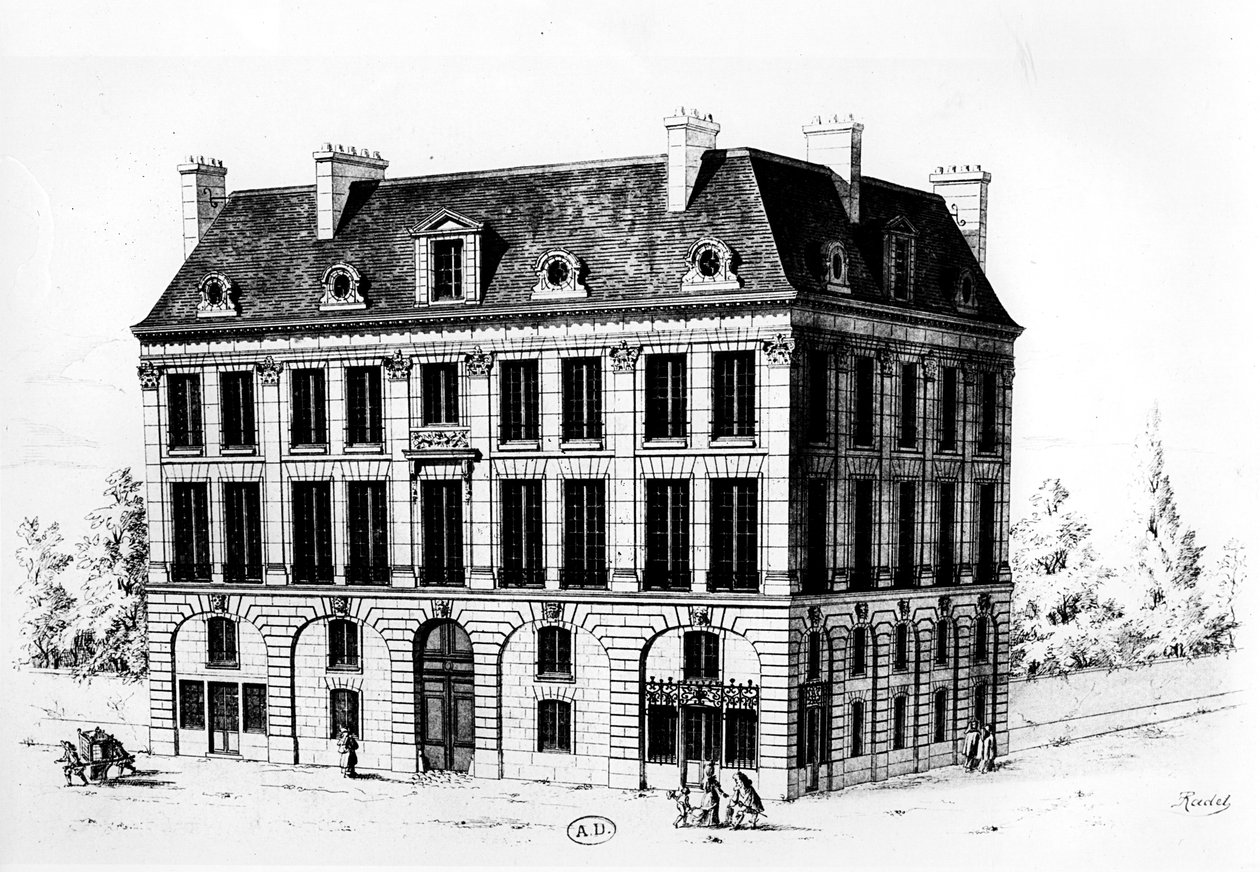 Hotel Lully, Paris by French School