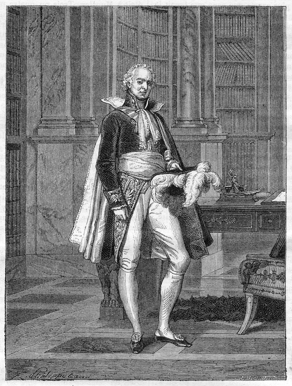 Hugues Bernard Maret, Duke of Bassano, French politician - in Histoire de l