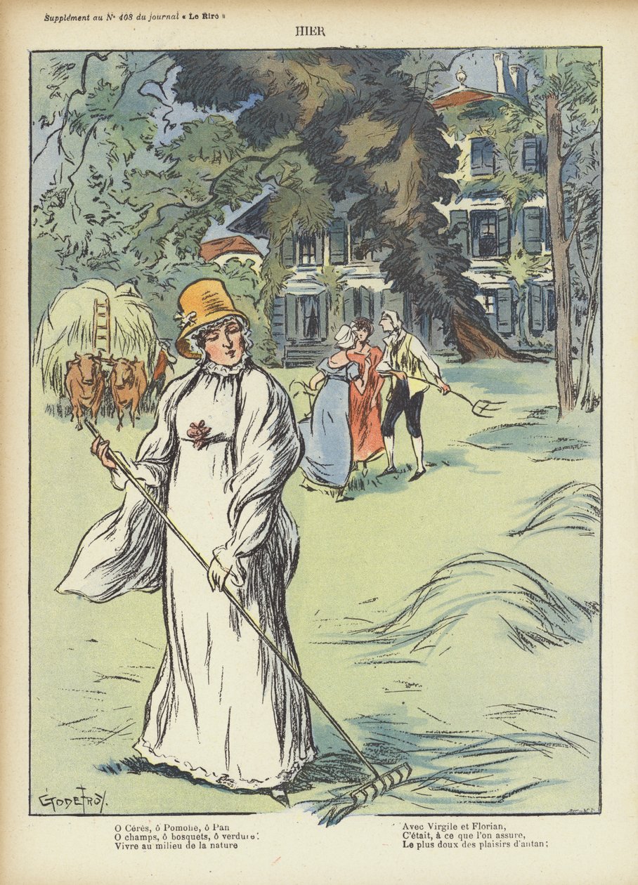 Illustration for Le Rire by French School
