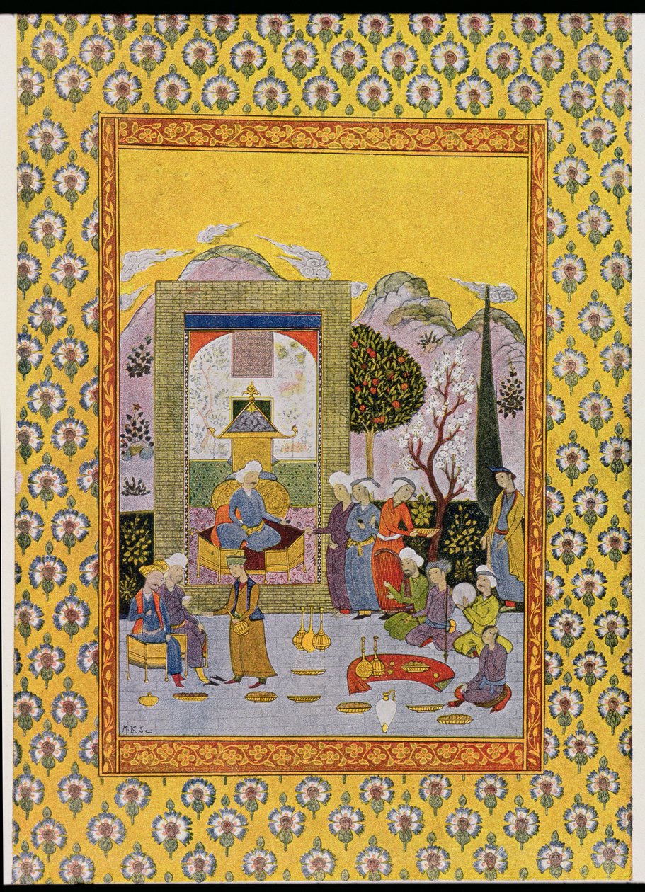 Illustration for The Arabian Nights, 1895 by French School