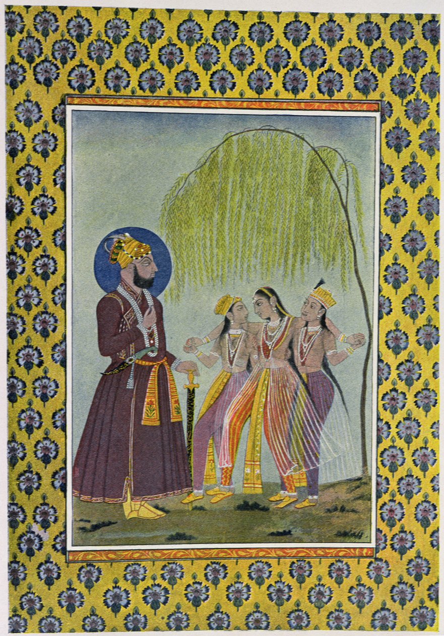 Illustration for The Arabian Nights, 1895 by French School