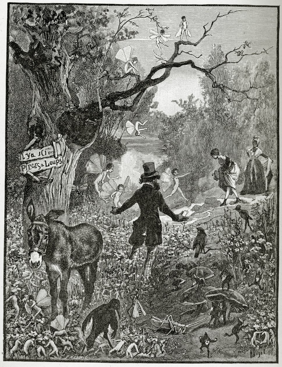 Illustration from Theatre in Freedom by French School