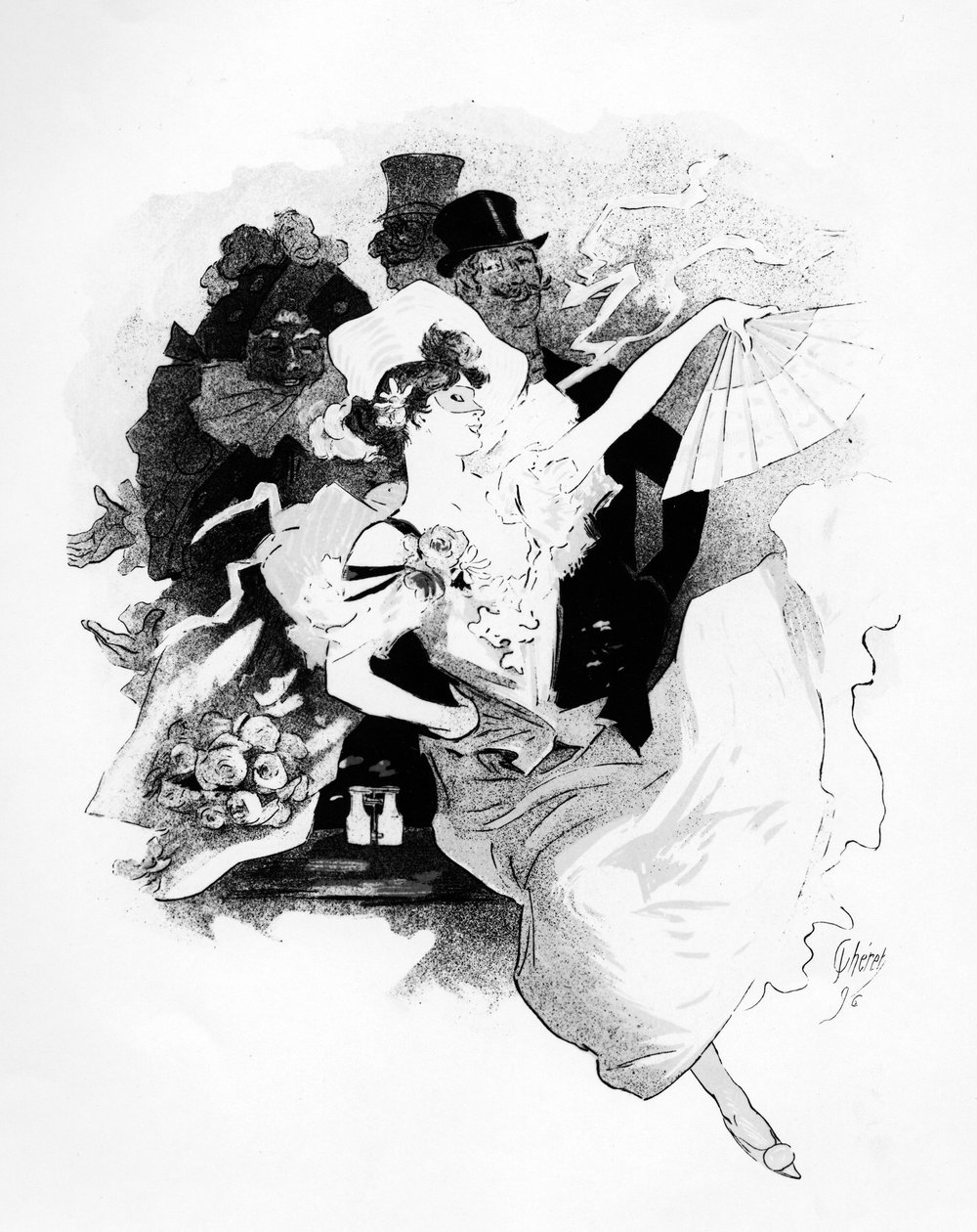 Poster Advertising the First Grand Bal Masque Theatre de L
