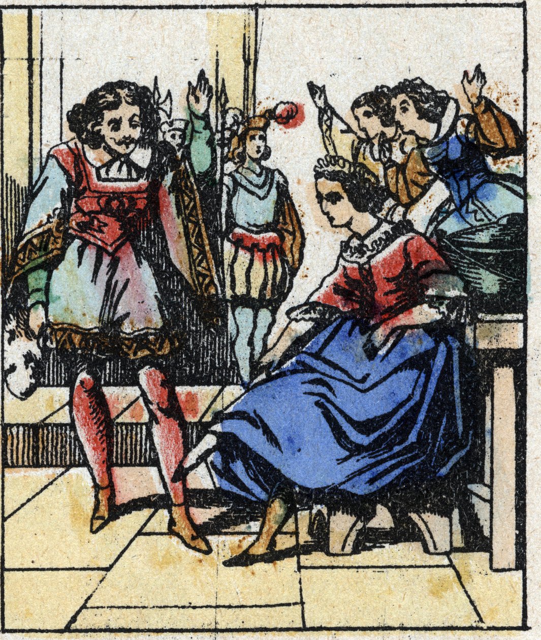 Illustration of Charles Perrault