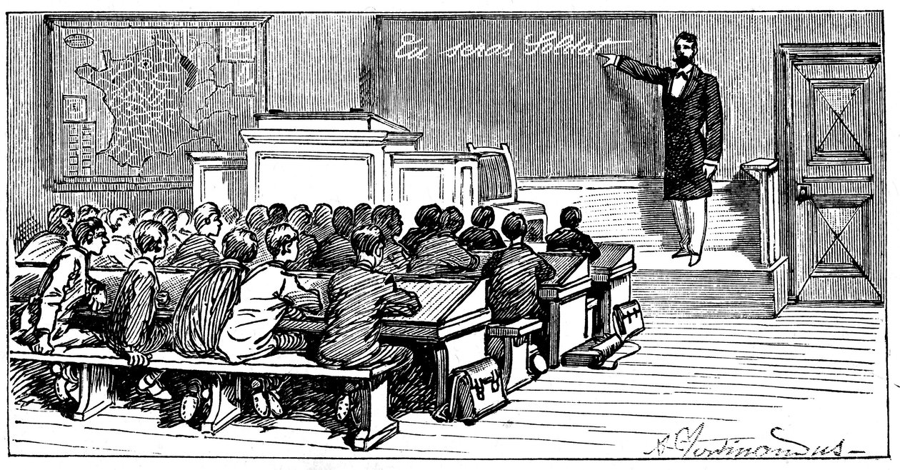 Illustration of the Book by Emile Lavisse 