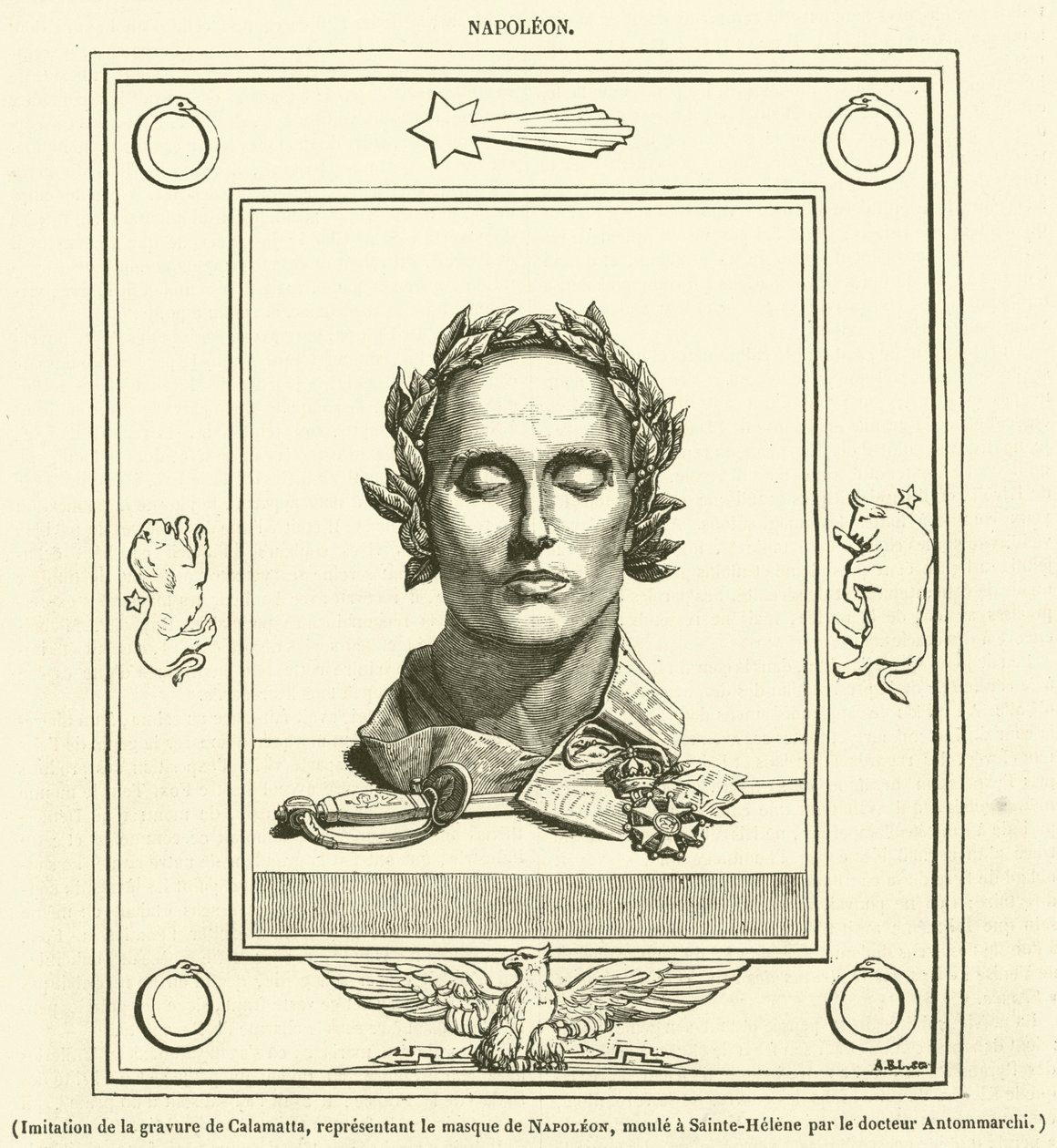 Imitation of Calamatta