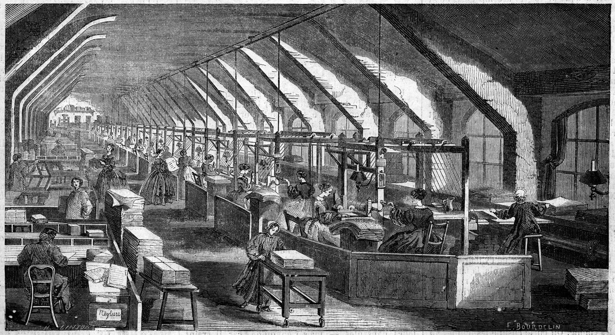 Imperial Printing, Paris by French School
