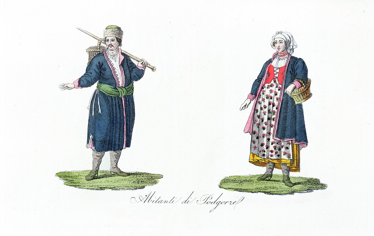 Inhabitants of Podgorze, from 