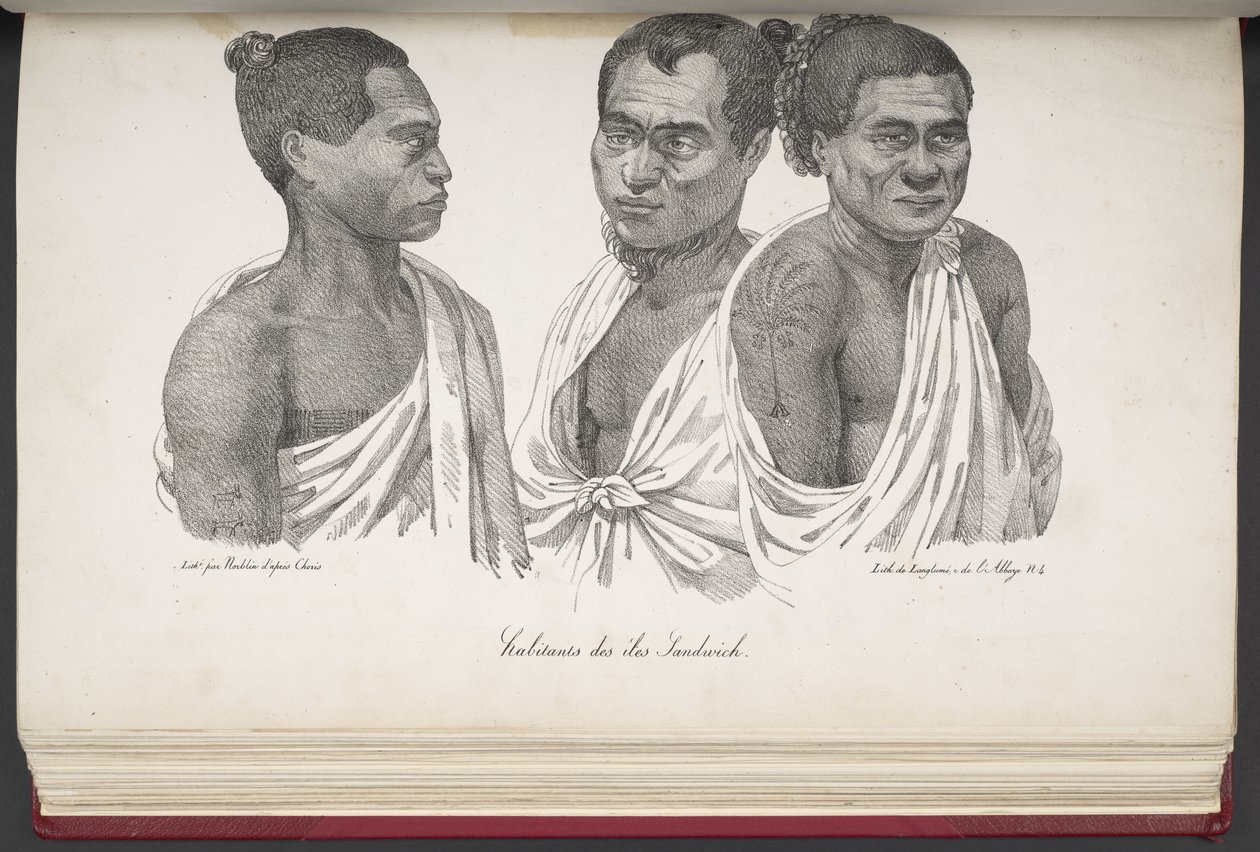 Inhabitants of the Sandwich Islands, from 