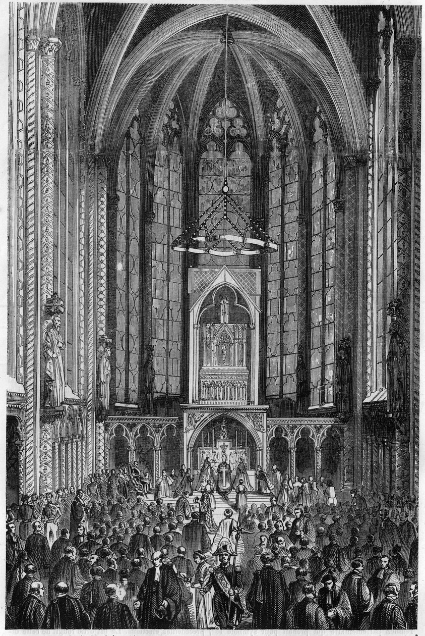Institution of the Judiciary: Mass of the Holy Spirit on November 3 by French School