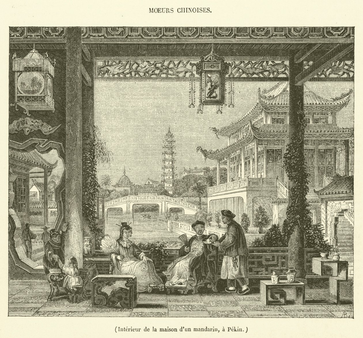 Interior of a Mandarin