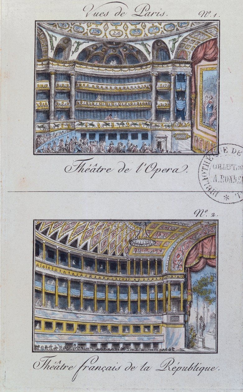 Interior of the Theatre de l